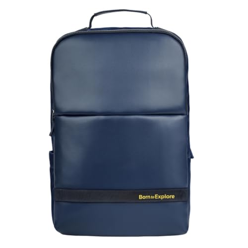 Image of Impulse Classic Premium Business Backpack | Unisex Office Bag in Vegan Leather | 27L Water Resistant with 15.6 inch Laptop Sleeve, Anti-Theft Pocket & Padded Straps