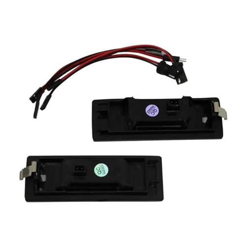 Luz coche matrícula LED BMW E63 E64 F13 K48 lámpara placa sin error 2