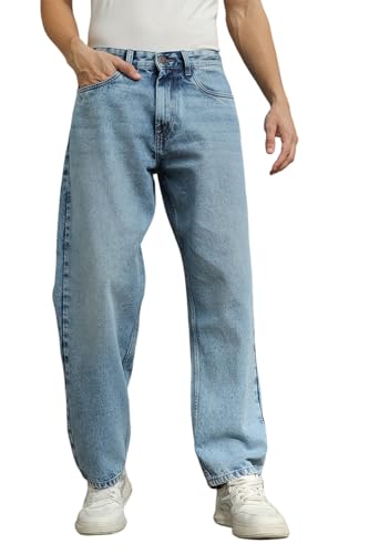 Image of HIGH Star Men's Regular Fit Mid Rise Jeans