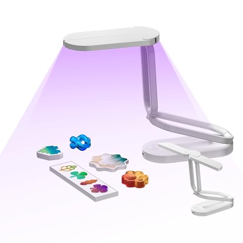 Winartton UV Light for Resin Curing, 54W UV Resin Light Lamp, Wireless & Foldable, 3-in-1 Uses for Molds, DIY Craft Deco (Ice White) by Winartton - Used condition - US$18.79