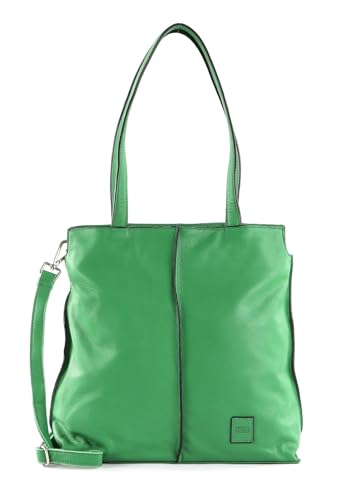 Bolso de hombro FREDsBRUDER verde, el amplio shopper bandolera para organizar tu día