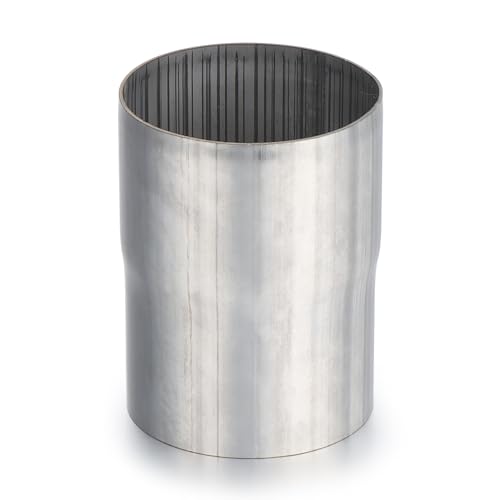Image of A-KARCK Exhaust Adapter Connector 3 inch ID to 3 inch OD, Exhaust Pipe Reducer 4 inch Overall Length 304 Stainless Steel