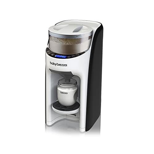 Baby Brezza - Formula Pro Advanced - Formulador De Botellas Instantáneo Y Automático - Dosifica Y Mezcla Agua Caliente Y Leche En Polvo Con Sólo Pulsar Un Botón, color Negro