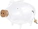 Produktbild Carlo Milano Spardose groß Glas: Deko XL Sparschwein aus Glas, 21 cm (Sparschwein Glas groß)