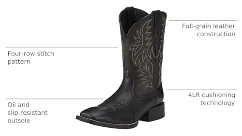 Image of Ariat Men's Sport Western Wide Square Toe Cowboy Boot