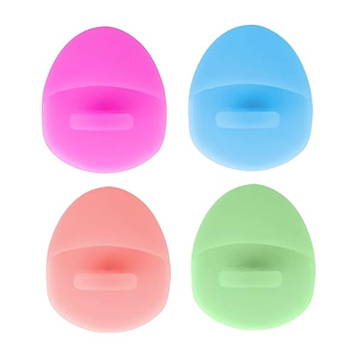 SAFIGLE Facial Cleansing Brush Set 2pcs Silicone Face Brush for Gentle Exfoliation Deep Cleansing