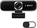 Produktbild Anker USB-Webcam mit Mikrofon für PC, PowerConf C300 Smart Full HD 1080p Webcam, Rauschunterdrückung, AI-powered Framing & Autofokus, einstellbarer FoV, HDR, 60 fps, Zoom zertifiziert(Generalüberholt)