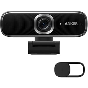 Anker USB-Webcam mit Mikrofon für PC, PowerConf C300 Smart Full HD 1080p Webcam, Rauschunterdrückung, AI-powered Framing…