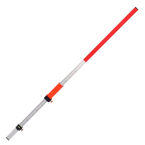Laser Grade Rod, Livello Laser Suit per Rotary Laser Livello Grado Rod Con Quick Lock Alluminio Rod to Measure