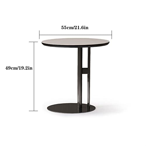 Table d'appoint de salon moderne en métal pour maison et bureau - 4