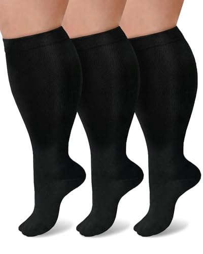 Wide Calf Plus Size Compression Socks