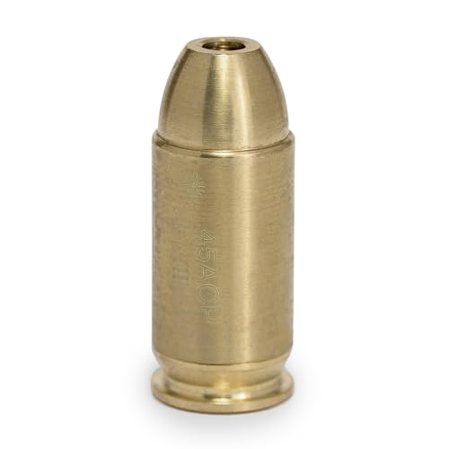 Osprey Global 45ACP BS Laser Boresight for .45 Auto Colt Pistol Ammo (1911 and 45 Colt Regular) Firearms. Red Laser (Class IIIA : Power