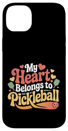 My Heart Belongs To Pickleball �p�h���v���[���[ |- �X�}�z�P�[�X iPhone 14 Plus �p