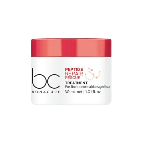 Miniatura 2 de M Hair Designs Peine desenredante para reparación de péptidos Bonacure, tratamiento nutritivo profundo, 1.0 fl oz (paquete de 4)