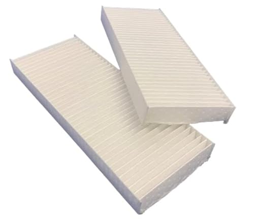 Cabin Air Filter Replacement – fits Nissan Frontier, NV, Pathfinder, Xterra – Replaces OEM PN 27277VR00A, Wix 24683, Fram CF10553, Purolator C25764, Champ CAF1813P (Pack of 2)