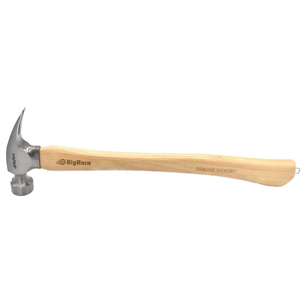 Big Horn 15101 Martillo de marco de mango curvado de 21 onzas (BJ21FM)