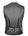 JEMITOP Men's Classic Slim Fit Dress Vest Formal Wedding Prom Business Tuxedo Suit Vest Waistcoat with Pocket Grey L
