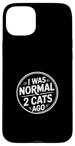 I Was Normal 2 Cats Ago �X�}�z�P�[�X iPhone 15 Plus �p