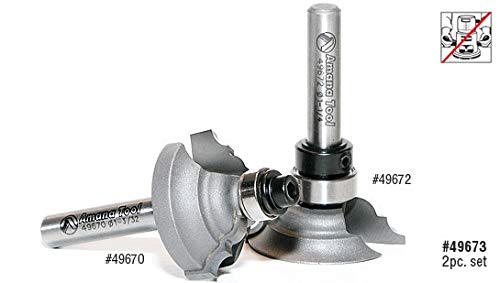 Amana Tool - 49676 Carbide Tipped Classical Stile 1-7/16 Dia