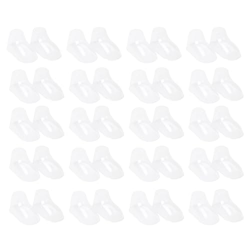 COHEALI Support À Chaussures Transparent pour Pieds De Bébé 100 Pièces Moldes pour Chaussures De Tout-Petits Prolongeant La Durée De Vie des Chaussures