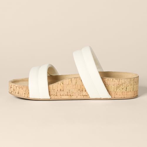 Amazon Essentials Women's Slide Cork Sandals3