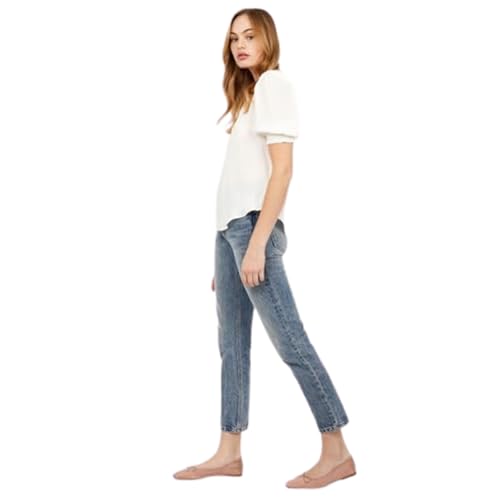 Image of Karemele Short Sleeve Silk Top - 100% Silk Blouse for Everyday Wear