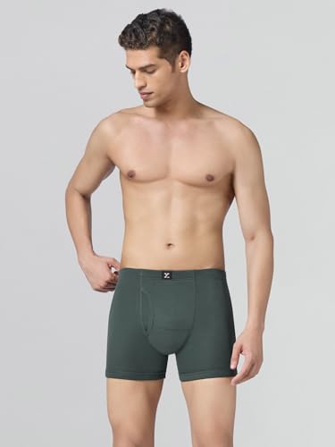 Image of XYXX Nova Cotton Boxer Brief for Men |Regular Fit with intellifresh No-Marks Waistband | Inner Elastic | Solid Underwear for Men