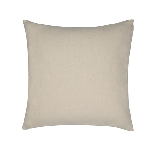 Image of Wakefit Designer Cushion Cover | 16x16 inch | Heavy Embroidery | Cotton & Linen Fabric on Both Sides | Pack of 1 | Abstract Sunflower Mustard