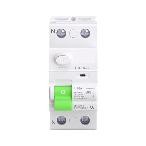 Disjoncteur différentiel 40A 30mA type AC pour la protection électrique du tableau de maison