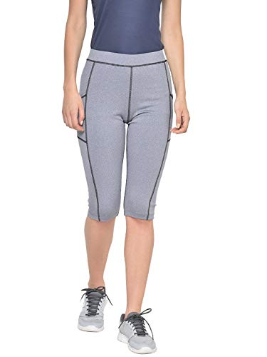 Image of CHKOKKO Women's High Rise Regular Fit Polyester Blend Leggings