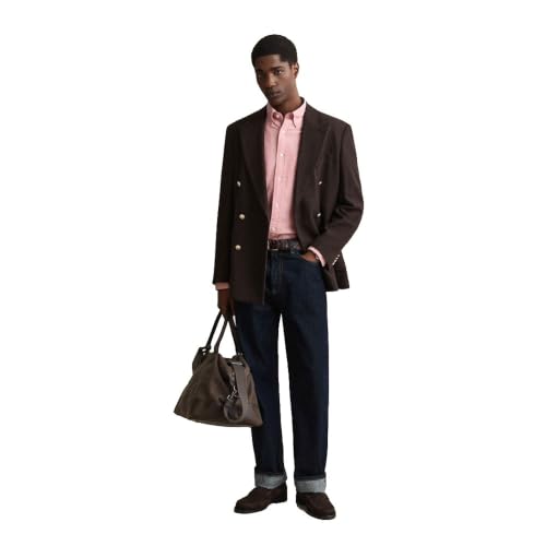 Gant Herren REG Classic Oxford Shirt Hemd, Maple FIRE, Small – Ansicht 5