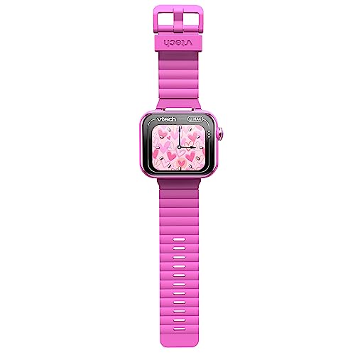 Vtech KidiZoom Smart Watch MAX in Pink – Kinderuhr mit Duokamera für Fotos und Videos, zahlreichen Spielen, abwechslungsreichen Funktionen u. v m. – Für Kinder von 5-12 Jahren