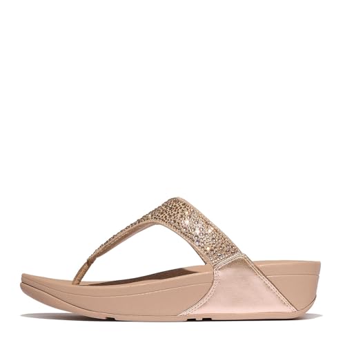 Image of FitFlop Women's Lulu Crystal Toe-Post Sandal