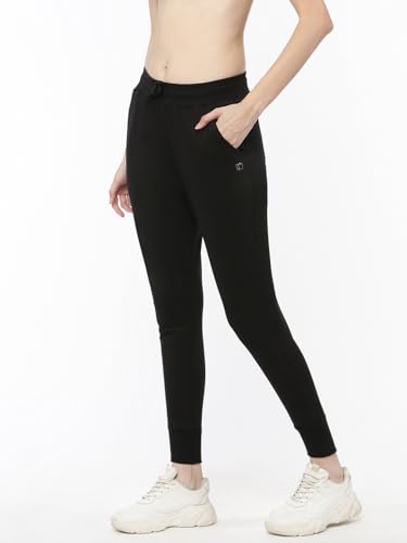 Image of Softline Active Womens Cotton Blend Jogger | Breathable | Stretchable | Sporty Look | Pack of 1