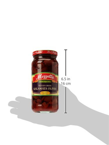 Mezzetta Kalamata Olives, Sliced, 9.5 Ounce