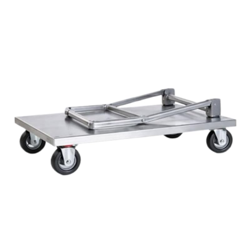 Transportwagen, zusammenklappbar, professionell, aus Edelstahl, 100 kg
