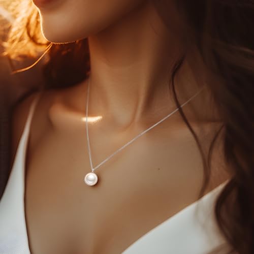Gifts for Wife Women Anniversary -Mabe Pearl Necklace -Mom Girlfriend Her Fine Jewelry Mothers Day Valentines Christmas Birthdays Gift2