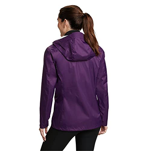 Eddie Bauer Women's Rippac Pro Rain Jacket, Waterproof, Amethyst, Medium #TOP1