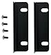 Rockville req42-b schwarz 48,3 cm Rack Mount 2 x 21 Band Equalizer W/Spektrumanalysator