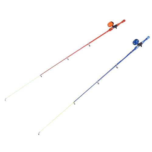 Kit de pesca telescópico para niños portátil con accesorios y bolsa 4