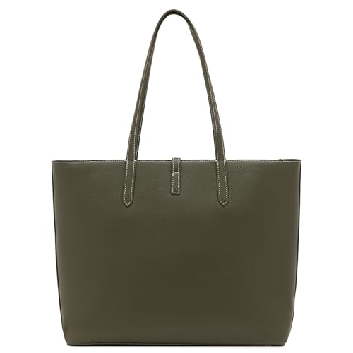 Image of Miraggio Sabine 16 Inch Laptop Tote Bag For Women Office Use | Office Tote Bag With Padded Laptop Sleeve And Zipper Closure | Stylish Totes