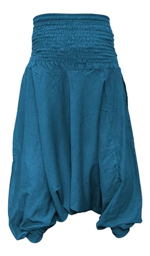 Shopoholic Fashion Plain Hippie Harem Trouser Aladdin Baggy Loose Fit Genie Gypsy Boho Pants4