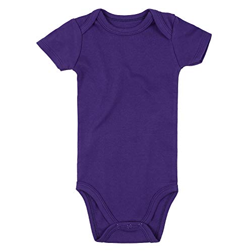 Image of ROMPERINBOX Unisex Baby Onsies Solid Baby Bodysuit Romper Blank for 0-24 Months Boys Girls