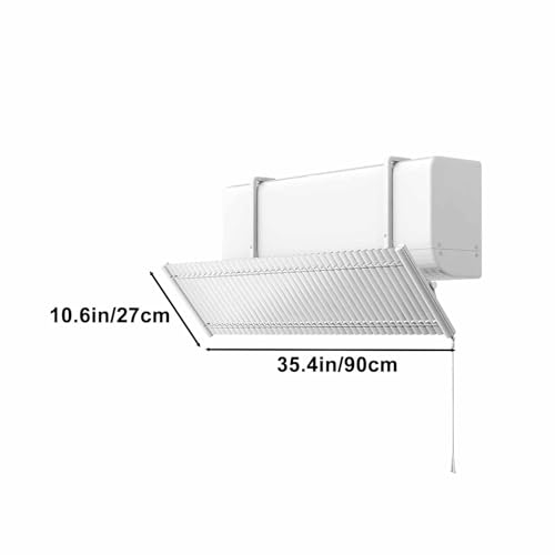 Grille de ventilation pliable et réglable pour climatisation de maison - 3