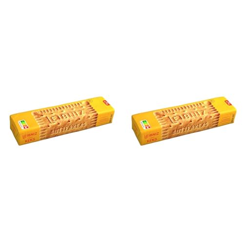 LEIBNIZ Butterkeks - 2er Pack - Die Nr. 1 unter den Butterkeksen (1 x 200 g)