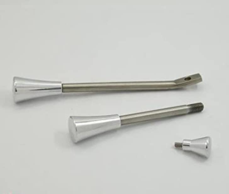 Flashpower Billet Steering Column Lever kit Polished Compatible with GM