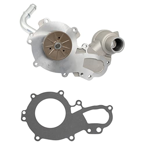 TRQ Main Engine Water Pump Compatible with 2015-2016 Ford Edge F-150 2017-2018 Fusion 2016 Lincoln MKX