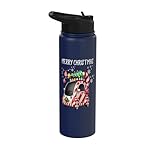 Christmas Holiday EV Car Owner Dealership Business EV Owners Stainless Steel Insulated Water Bottle