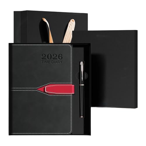 Carnet avec thème tendance et fermeture boucle pour le travail efficace
