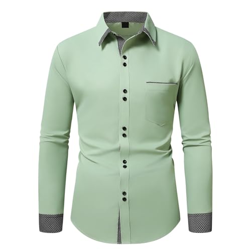 Chemise hommes pour vacance et plage polo décontracté blanc manches longues
